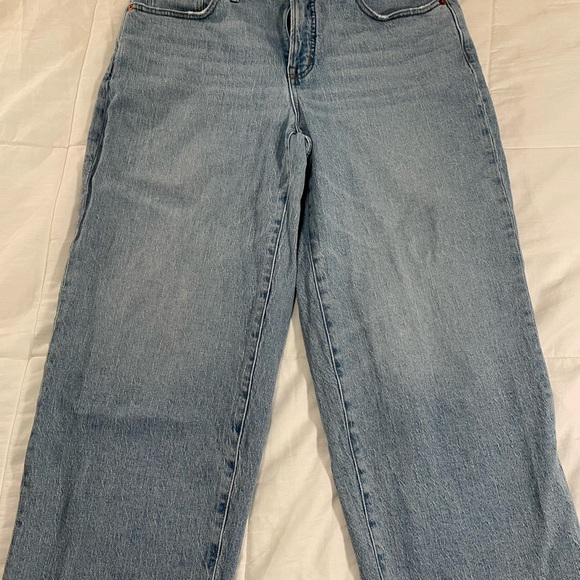 Madewell Curvy Perfect Vintage Wide leg Crop Jean - Picture 10 of 12